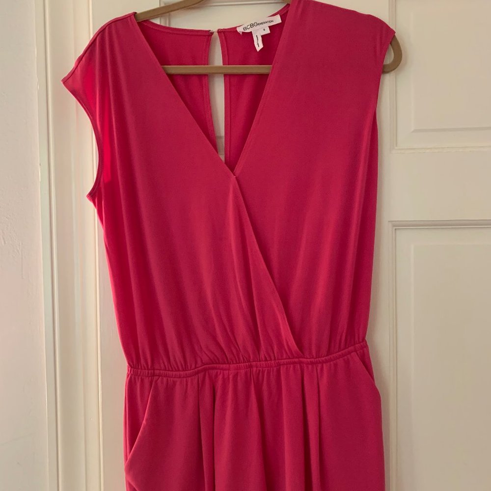 Pink BCBG Romper